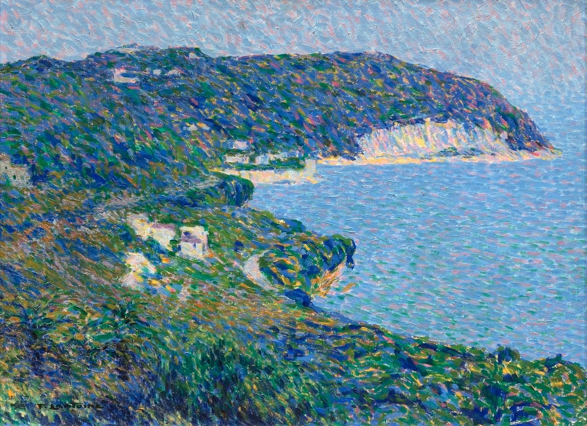 Null Fernand LANTOINE (1876/78-c.1955)
Vue de bord de mer
Huile sur toile
Signé &hellip;