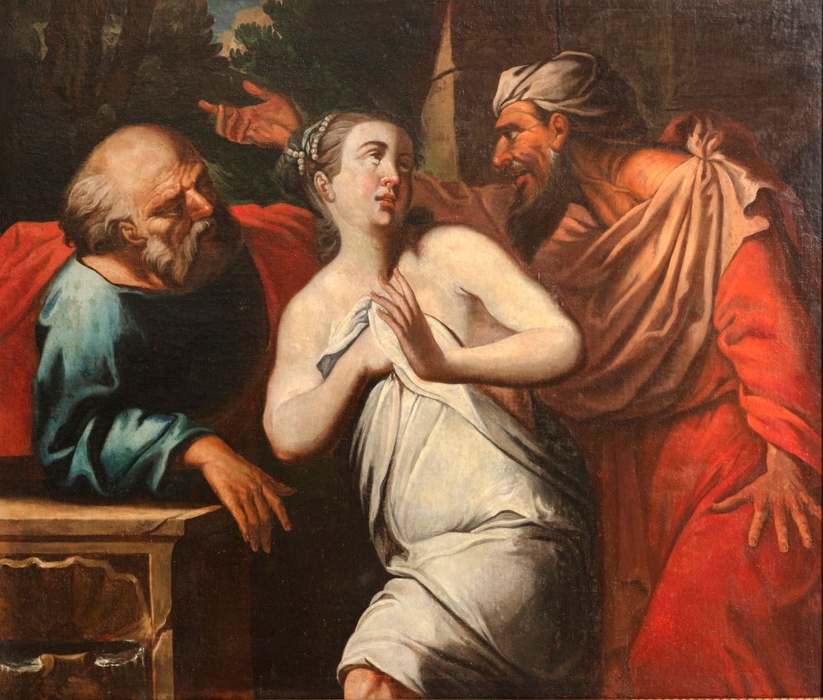 Null Según Paul-Joseph DELCLOCHE (Lieja, 1716-1755)
Susana en el baño sorprendid&hellip;