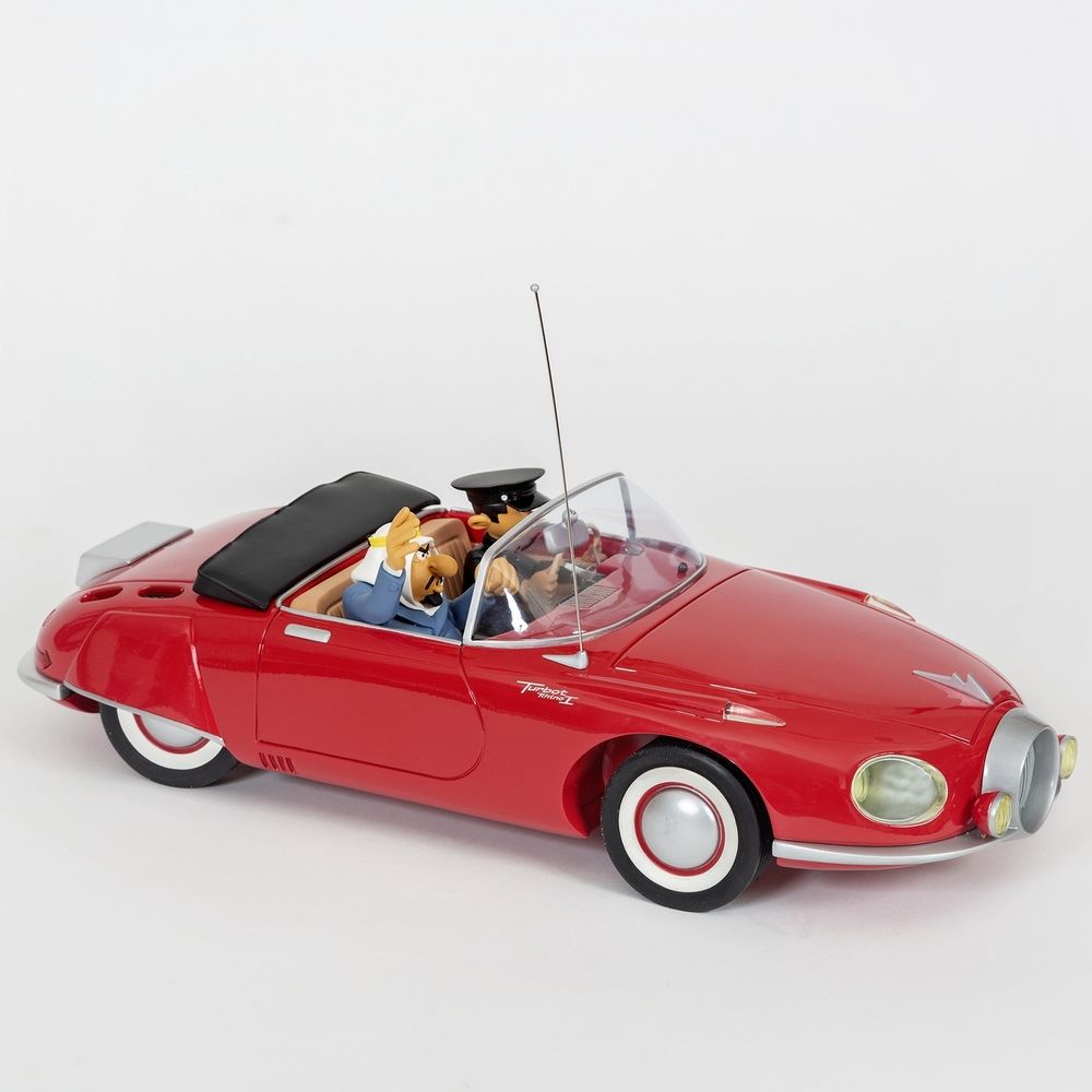 Franquin : 
FIGURES & YOU: Spirou, Franquins Garage, das rote Turbot-Rhino 1 von&hellip;