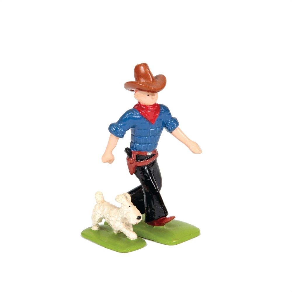 Hergé : PIXI : Tintin, 4522, cow-boy, Tintin en Amérique, 1990, 2250 ex., 7 cm, &hellip;