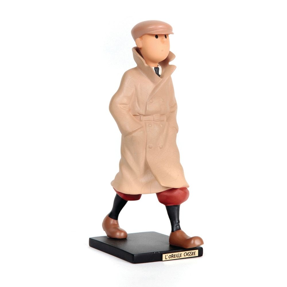 Hergé : LEBLON-DELIENNE : Tintin 15 cm, imperméable et casquette (54), L'Oreille&hellip;