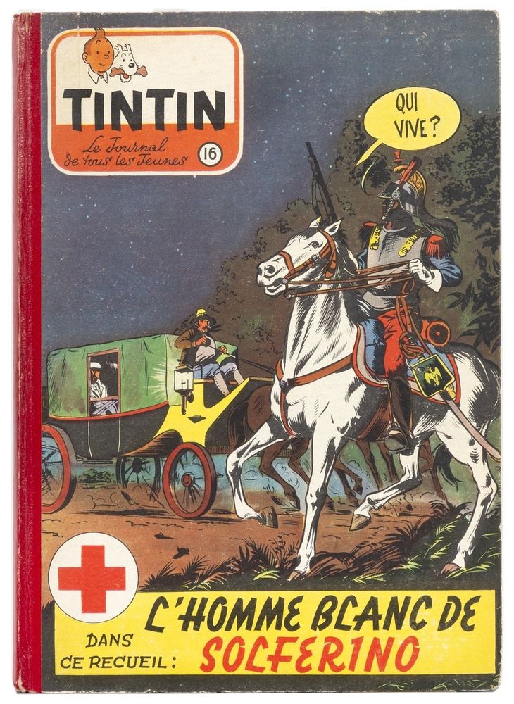 Tintin : Reliures éditeur françaises n°16 à 18. Ensemble de 3 recueils. Très bon&hellip;