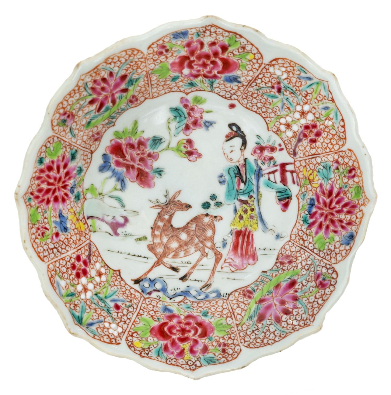 Null China, Yongzheng-Zeit (1723-1735)
Polylobale Schale aus Porzellan mit einem&hellip;