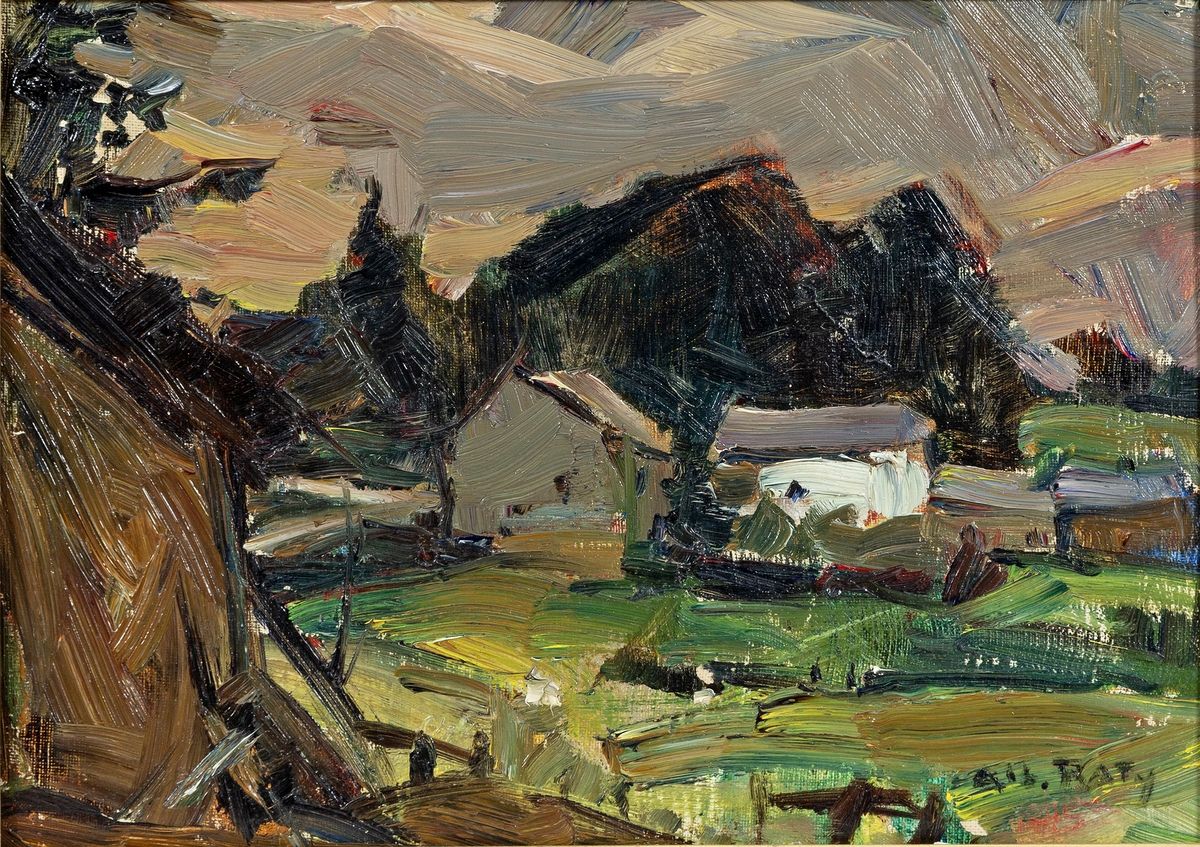 Null Albert RATY (1889-1970)
Vue de Fermes
Huile sur toile
Signé en bas à droite&hellip;