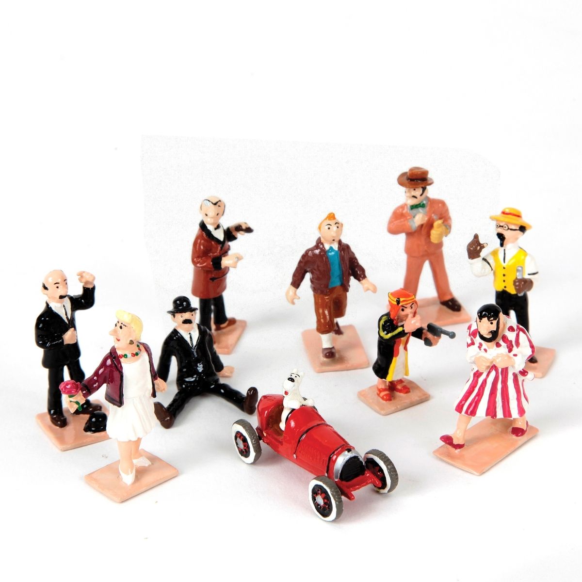 Hergé : MOULINSART PLUMB : Tintin mini series, 46206, double, 10 characters from&hellip;