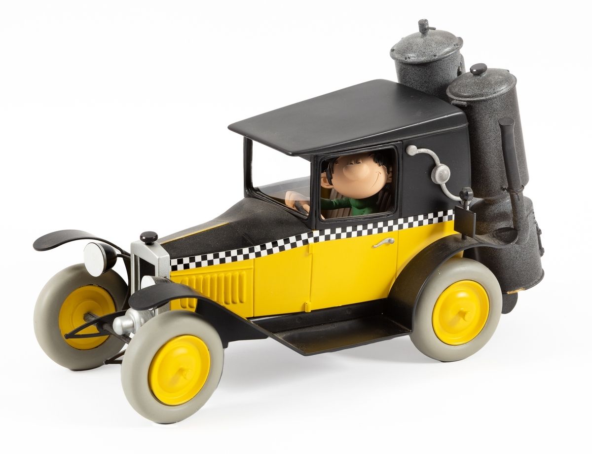 Franquin : AROUTCHEFF: Gaston, the goofball's car transformed into a gazogene, 1&hellip;