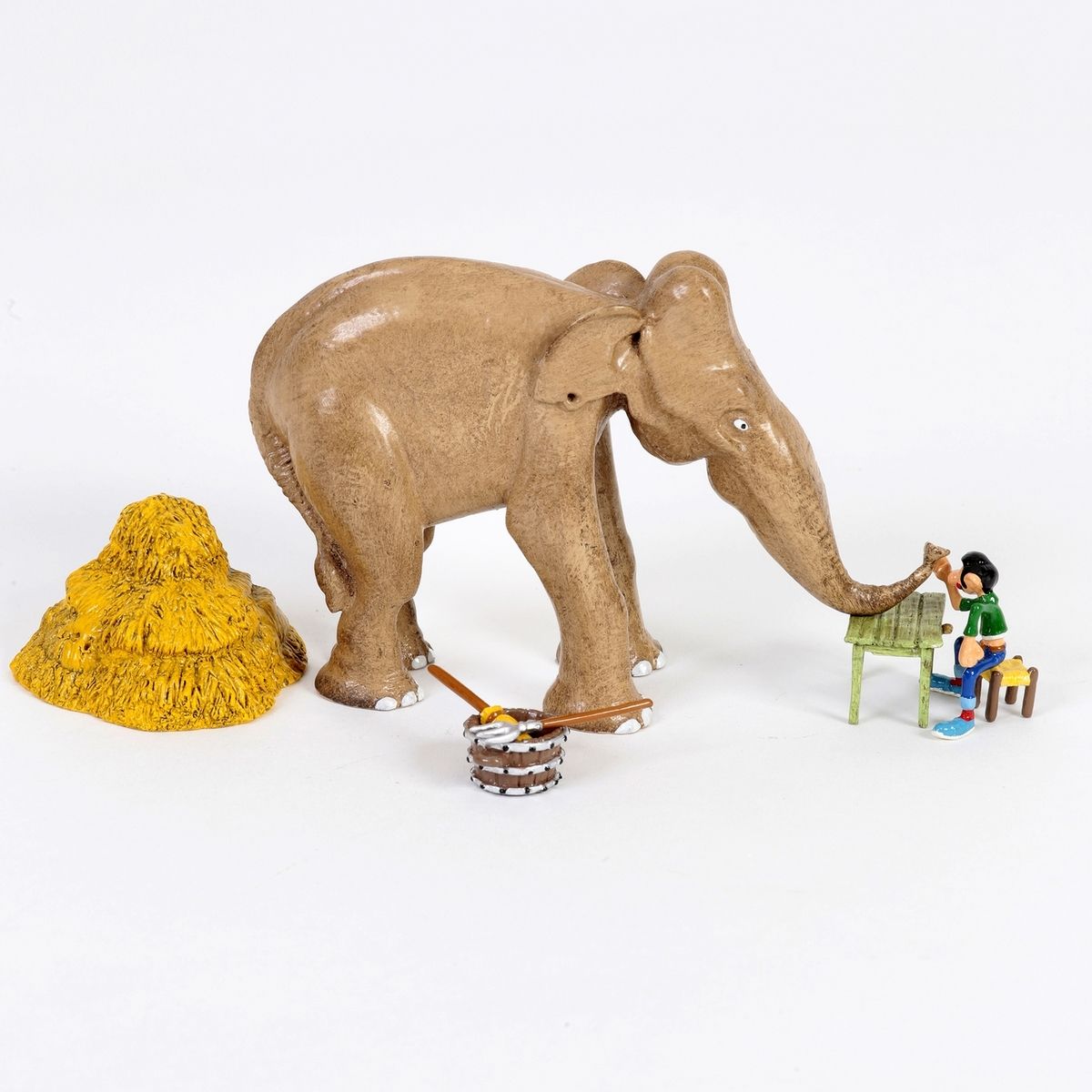 Franquin : PIXI : Gaston mini, the arm wrestling with the elephant, Pixi store e&hellip;