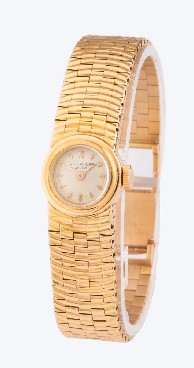 Null PATEK PHILIPPE 
Splendid and prestigious woman's watch in pink gold 18k (75&hellip;