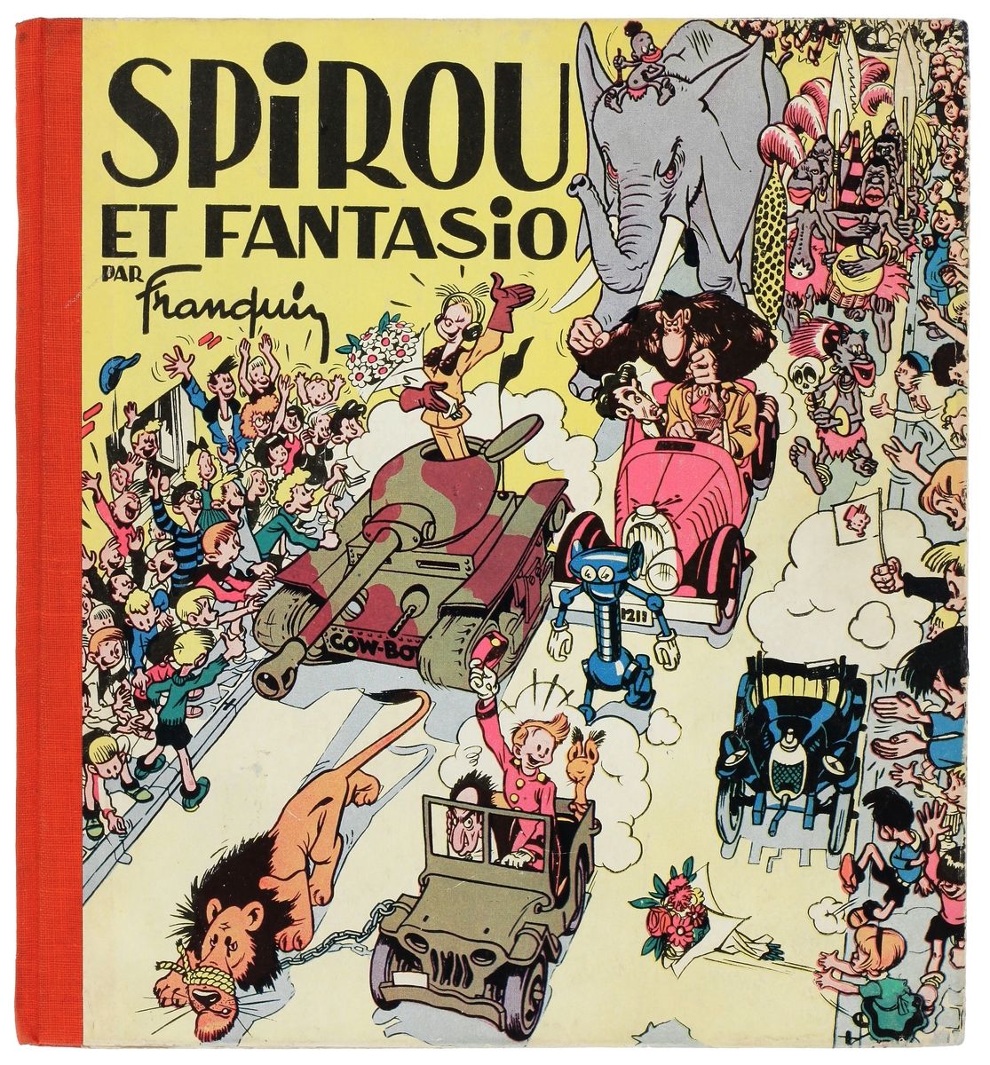 Spirou : Spirou et Fantasio, édition originale de 1948 (album carré). Très très &hellip;
