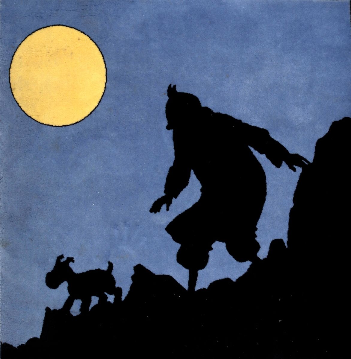 Hergé : AXIS : Tapis Tintin, Milou et la lune (51116), Le Sceptre d'Ottokar, 199&hellip;