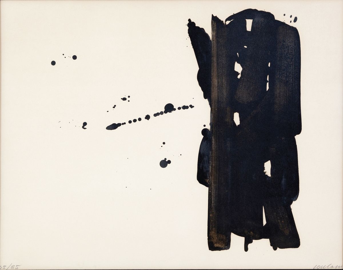 Null Pierre SOULAGES(1919-2022)
Lithographie n°19, 1968
Lithographie sur papier &hellip;