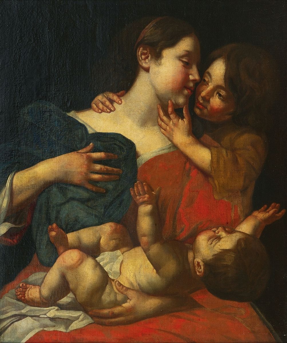 Null École italienne du XVIIe siècle
Femme et enfants
Huile sur toile
83 x 74 cm&hellip;