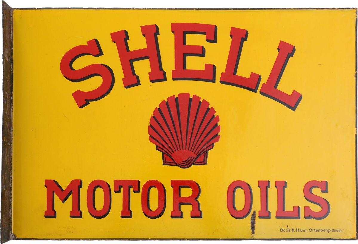 Null Plaque en émail Shell Motor Oils, Autriche, vers 1920

Plaque en émail Shel&hellip;