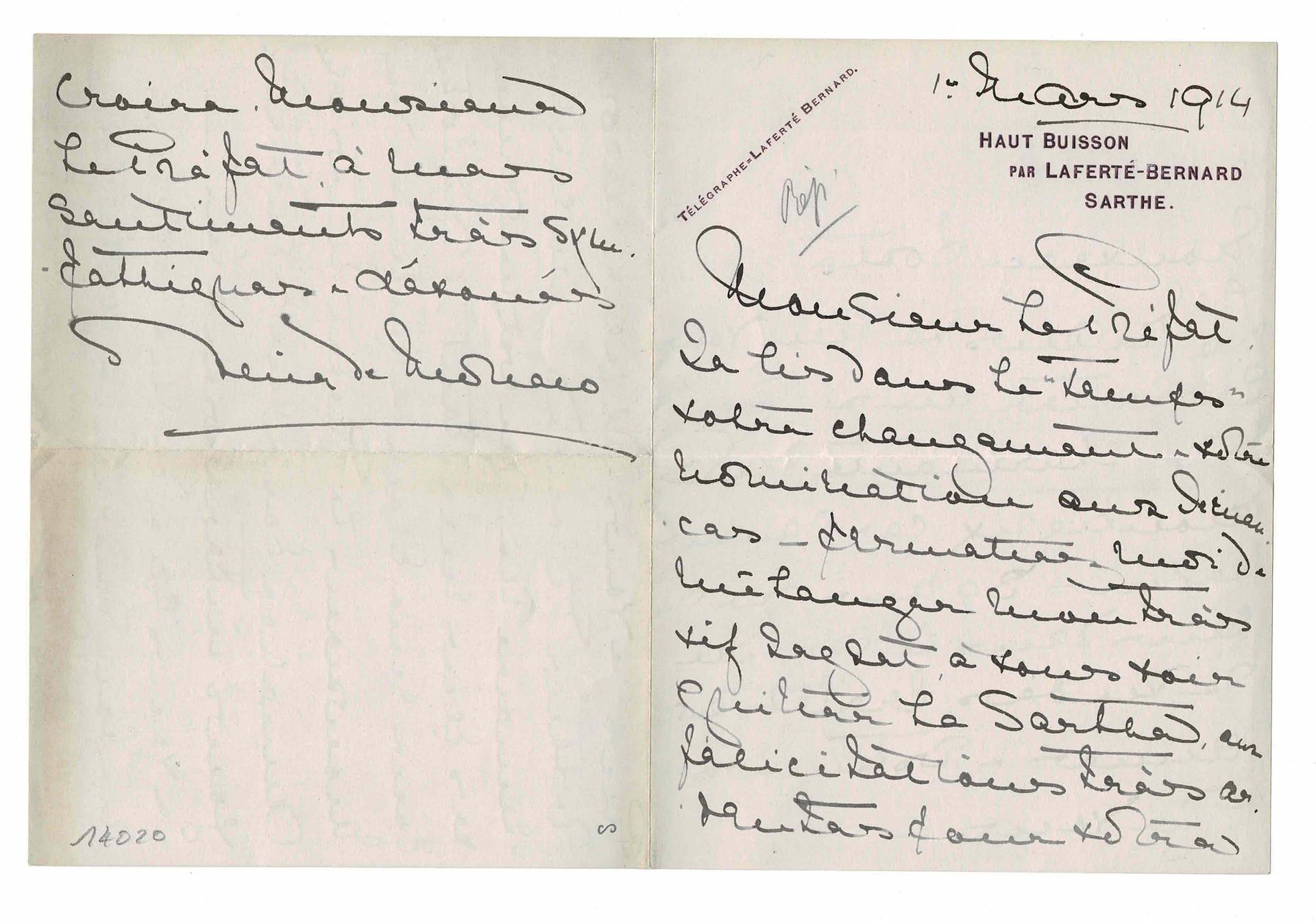HISTORY - RAINIER III Rainier Louis Henri (1923 - 2005) - Typed letter signed ; &hellip;