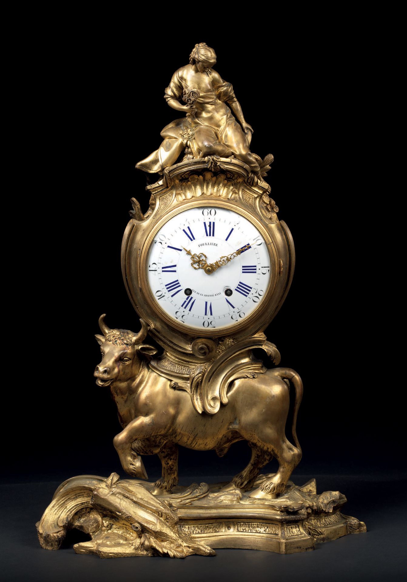 D'après JEAN-JOSEPH DE SAINT-GERMAIN (Paris, 1719-1791) 


路易十五时钟 "au taureau "或&hellip;