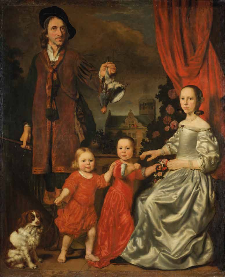 Entourage de Abraham van der Tempel (Leeuwarden, vers 1622 - Amsterdam, 1672) 家庭&hellip;