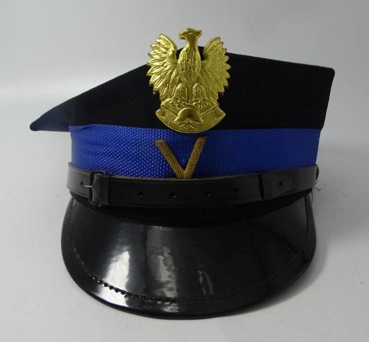 Null casquette polonaise de sapeur-pompier d'un sous-officier (maître extincteur&hellip;