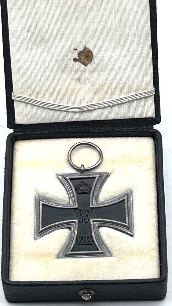 Null Iron Cross 2nd class, German Empire in original case