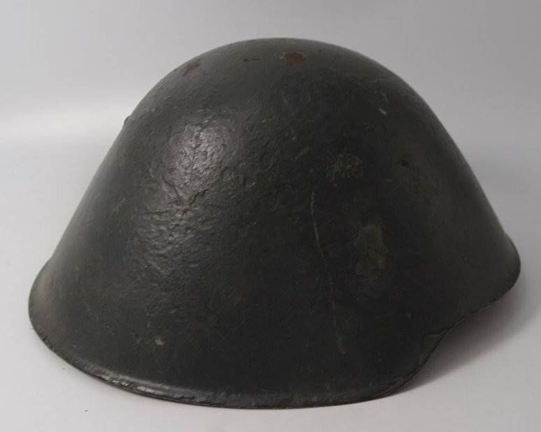 Null Steel helmet, probably NVA DDR, with leather inlet, signs of wear