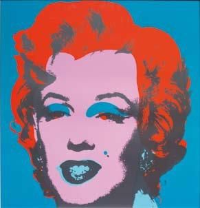 ANDY WARHOL (né en 1928) Marilyn Sérigraphie d'après Andy Warhol sur papier Port&hellip;