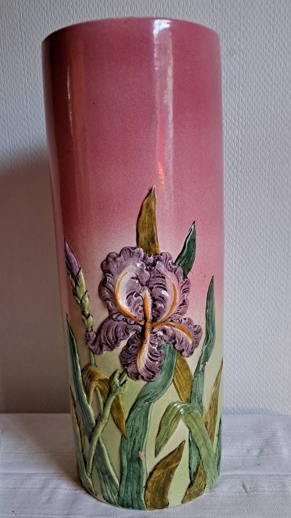 Null XXL Art Nouveau Vase, porte-parapluie ?, hauteur env. 56cm, Ø env. 21cm

Nu&hellip;