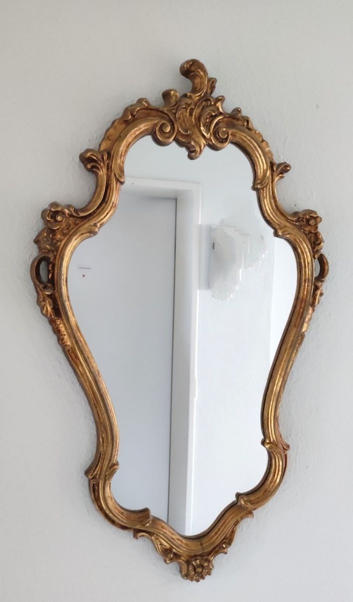 Null Miroir encadré dans le style baroque rococo Stl, dimensions environ 85 x 50&hellip;