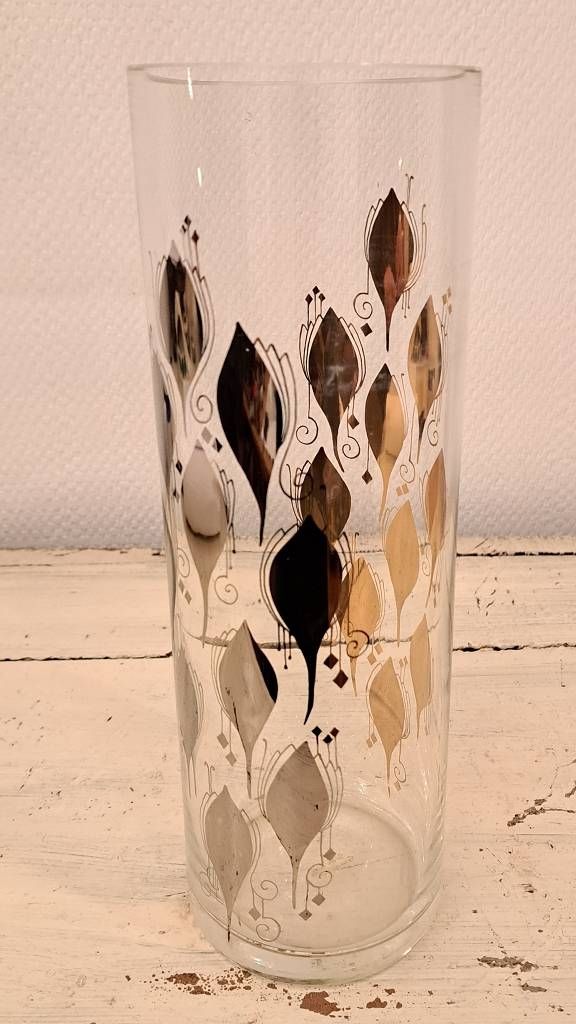 Null Vaso in vetro della metà del secolo scorso altezza circa 31 cm, Ø apertura &hellip;