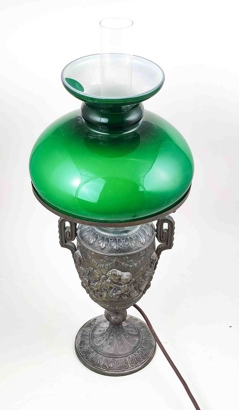 Null Lampe de table antique, lampe à pétrole électrique, lampe à pétrole Corps v&hellip;