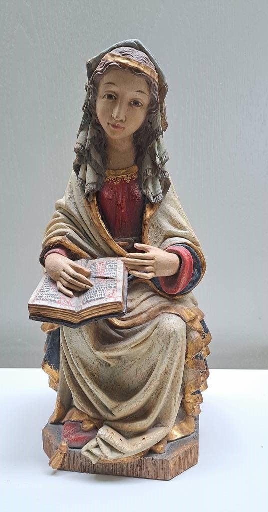 Null Statue de la Vierge, 80e siècle, probablement de l'Erzgebirge, hauteur envi&hellip;