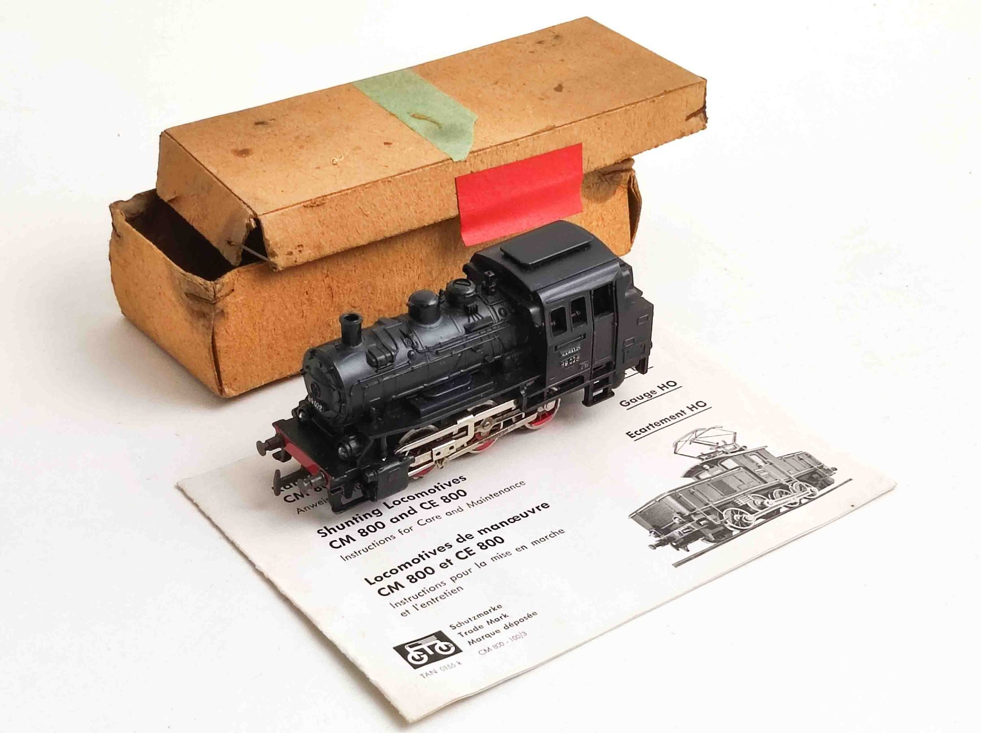 Null Märklin CM 800 locomotive à vapeur OVP + description originale, H0 / 1:87
N&hellip;