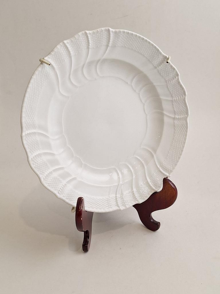 Null Assiette antique en porcelaine KPM, 1875 - 1944, profonde, porcelaine blanc&hellip;