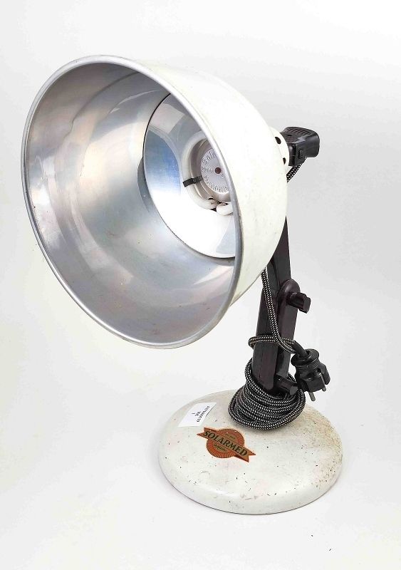 Null Lampe vintage Solarmed Dr. Müller, en état de marche,
Dimensions env. 50cm &hellip;