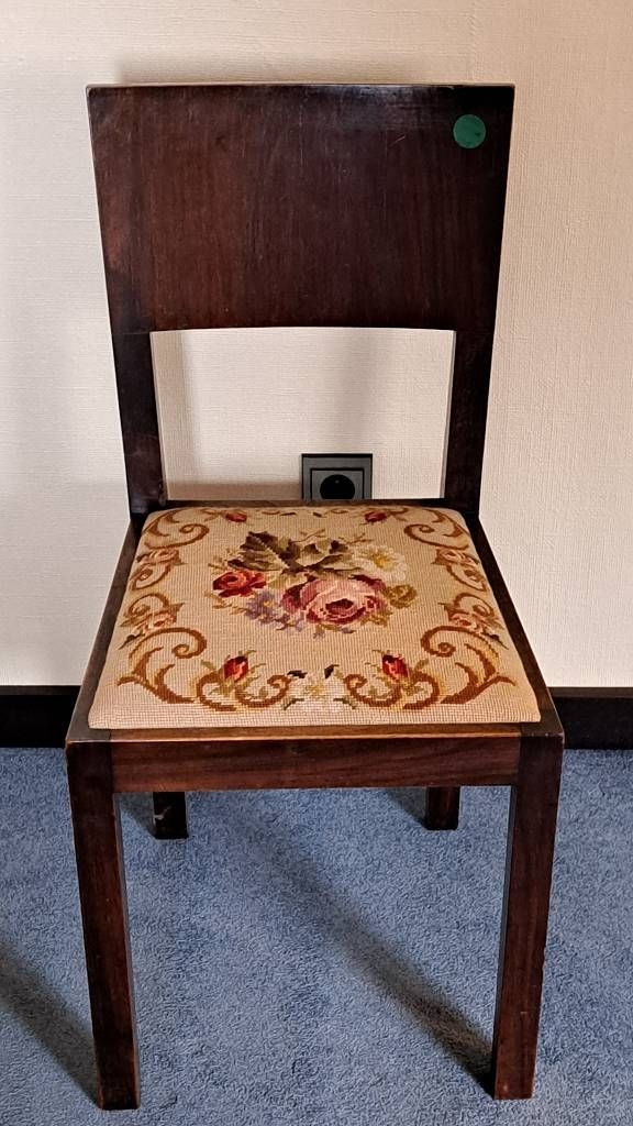 Null Chaise antique, hauteur du dossier env. 85cm, hauteur du siège env. 44,5cm,&hellip;