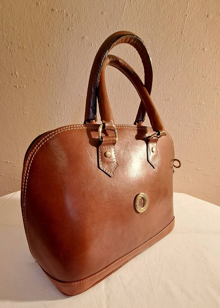 Null Vintage handbag leather dimensions approx. 35 x 25 x 15cm, well-maintained &hellip;