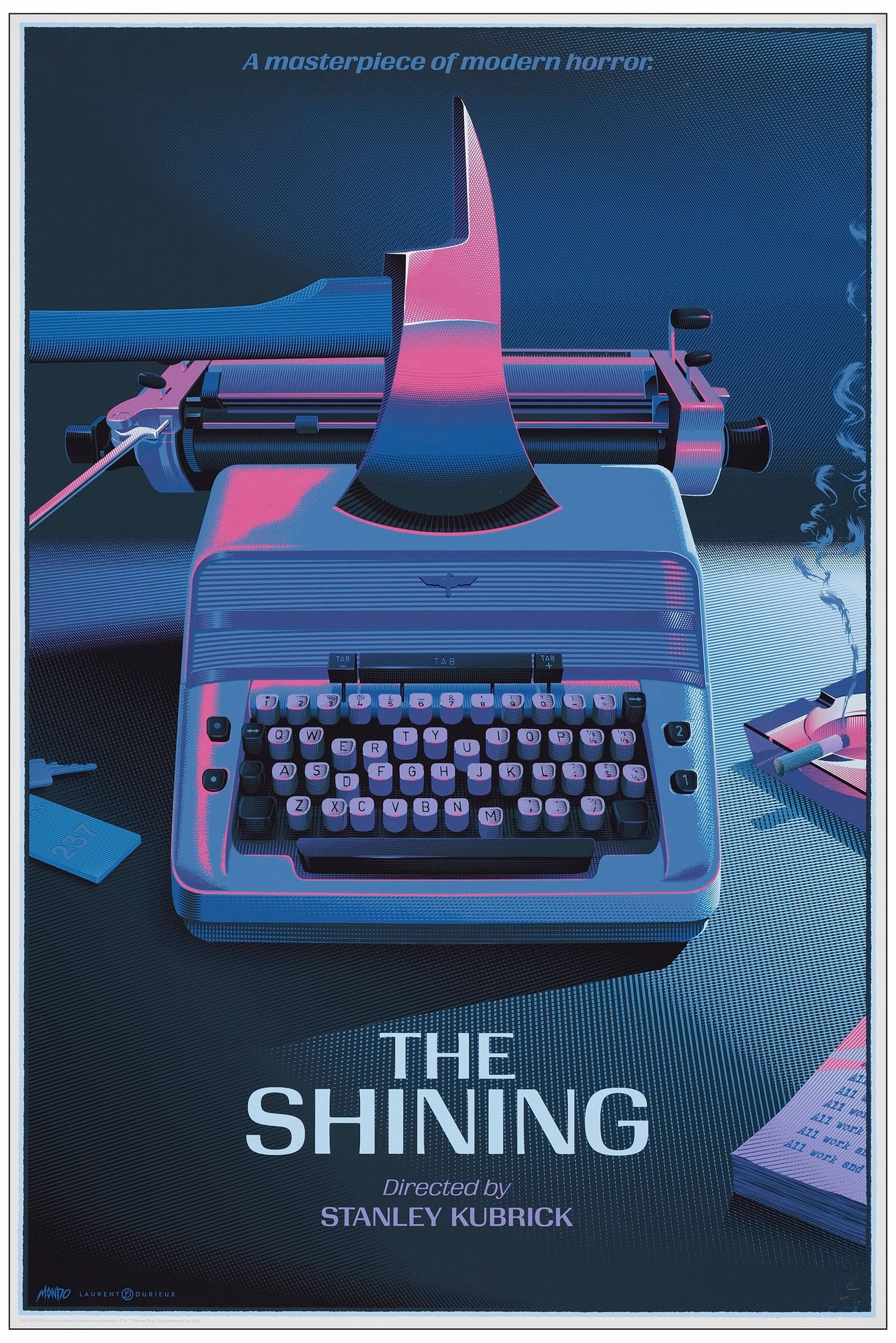 THE SHINING - Art Print (24" x 36) Signed by Artist; 47/175 Variant; Very Fine+ &hellip;