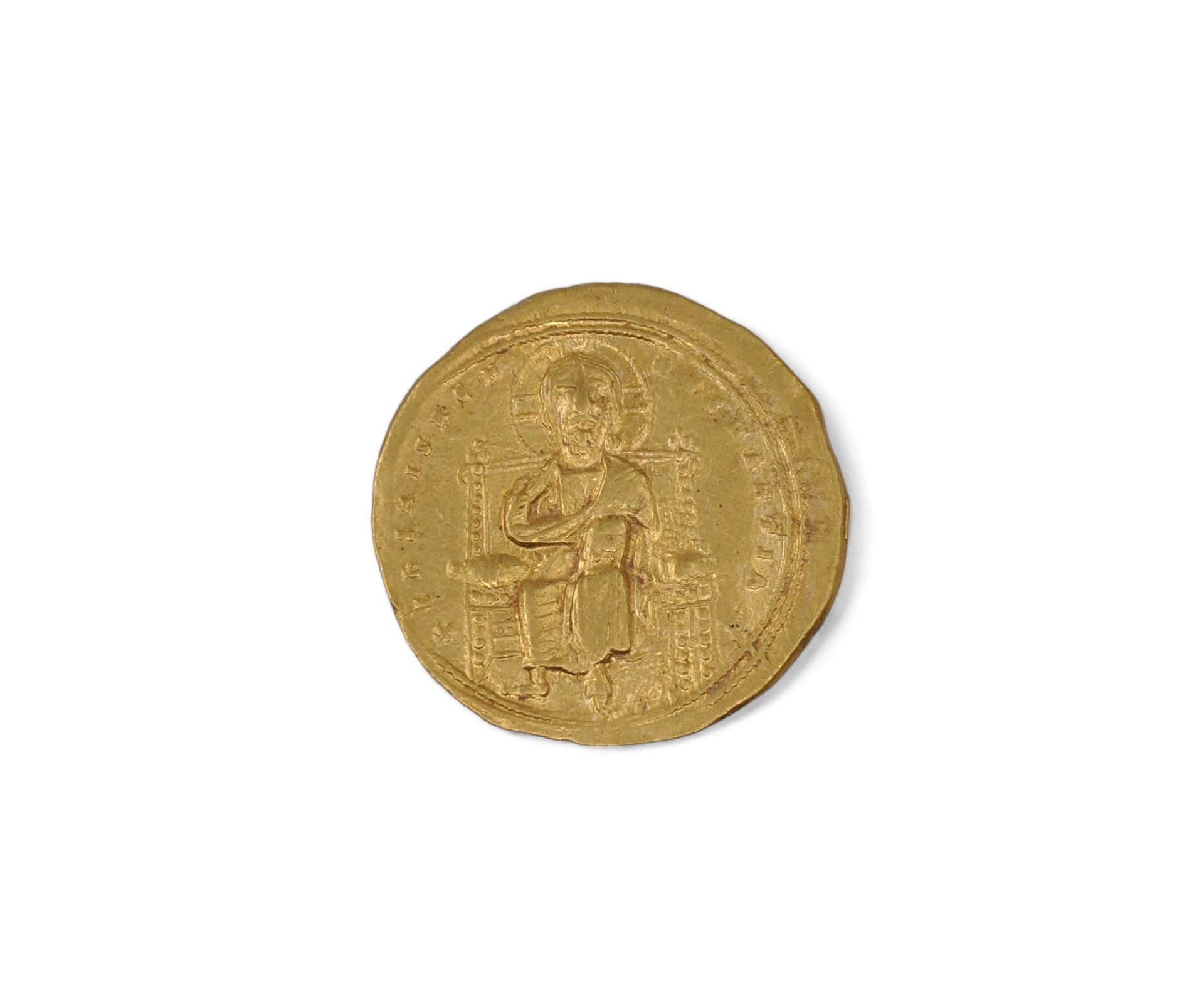 Null ROMAIN III Argyre (1028-1034). Nomisma histamenon. Romain III debout de f. &hellip;