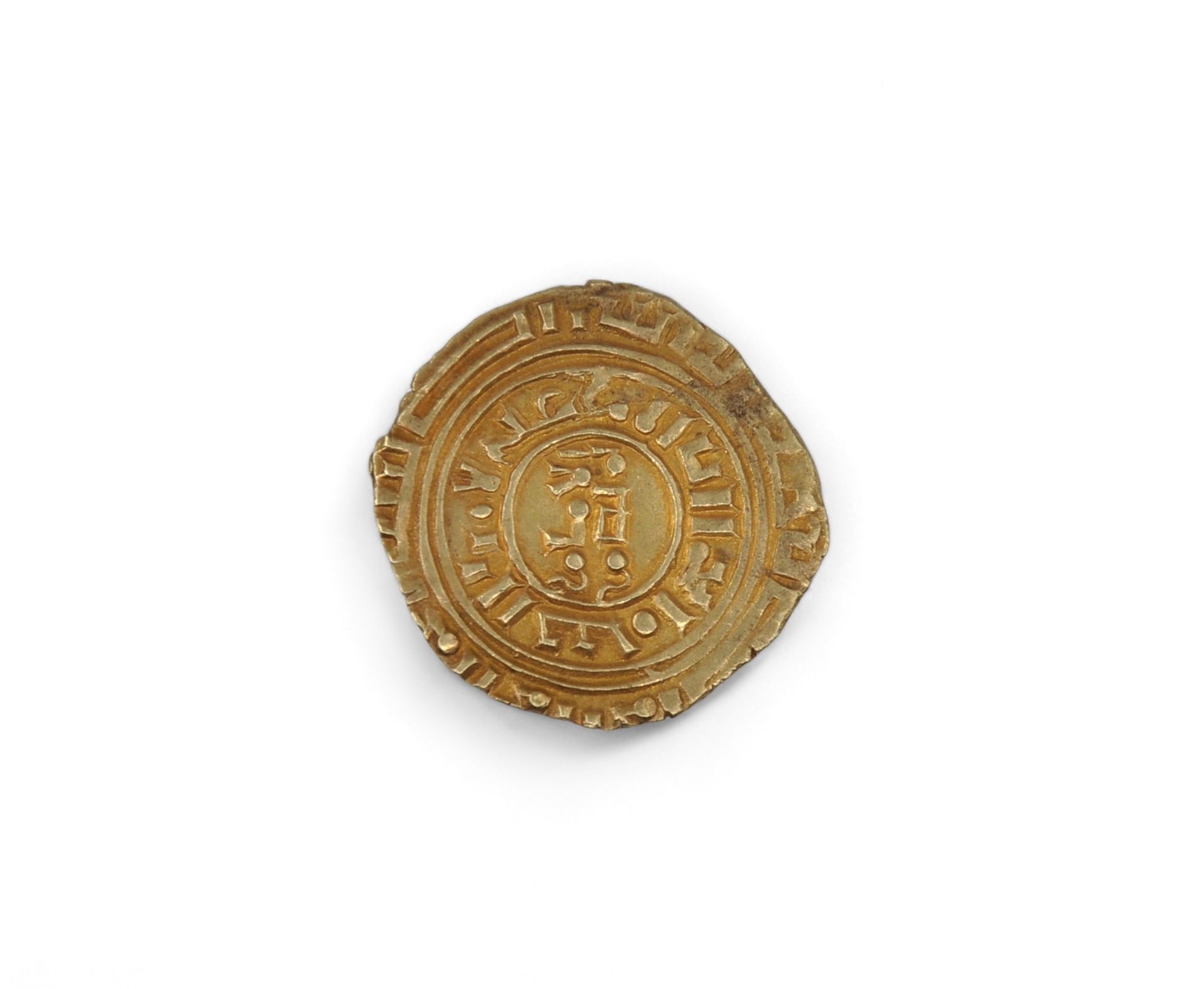 Null Orient Latin. Monnaie d’imitation arabe. BAUDOIN II (1118-1131). Besant
sar&hellip;