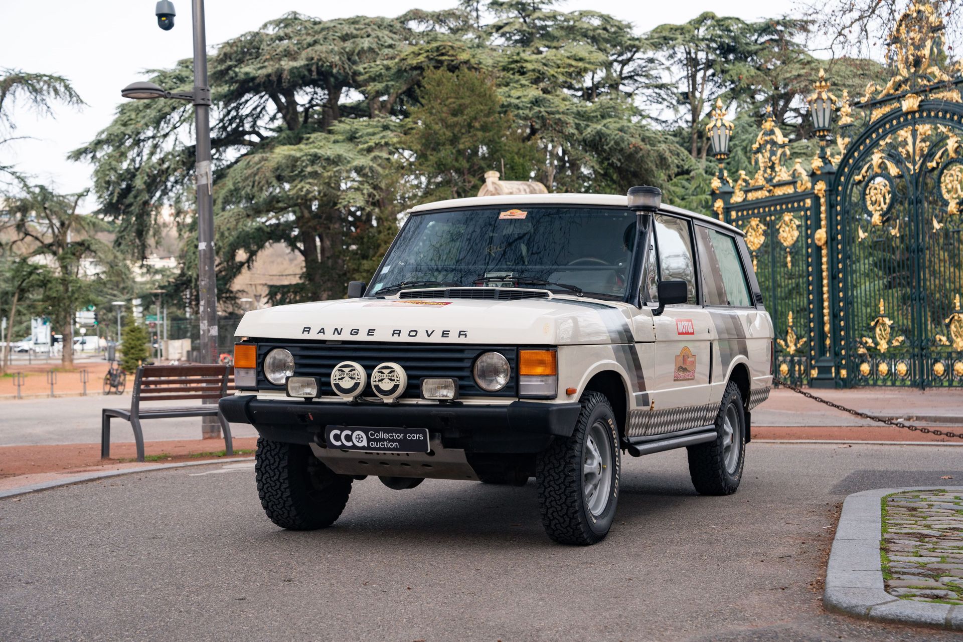 1988 – Land Rover Range Rover V8 3.5L préparé Rallye-Raid Titre de circulation f&hellip;