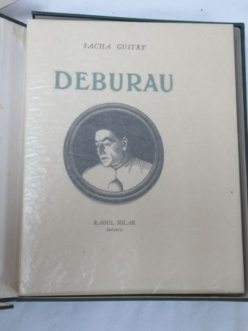 Null Sacha GUITRY "Deburau" Illustré d'après Jean Boullet. Editions Raoul Solar,&hellip;