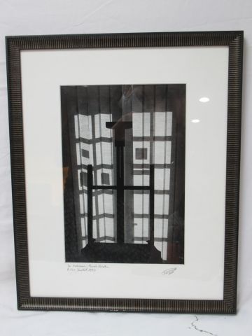 Null Gerard PERCICOT "Le Tableau" 照片，银版画。有签名，有标题，有日期。玻璃框架，54 x 44 cm