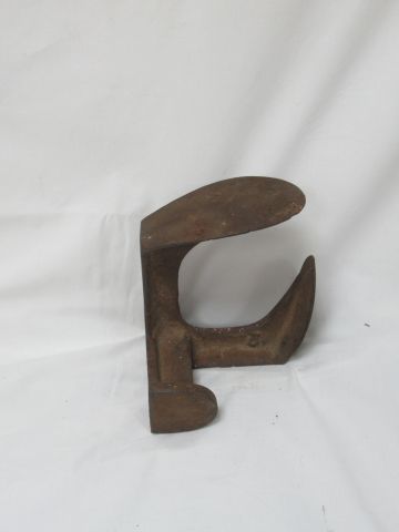 Null Cast iron cobbler's anvil. 17 cm