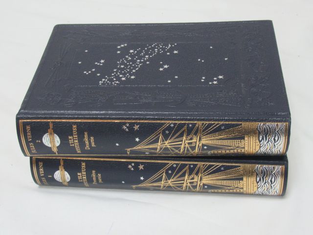 Null Jean de BONNOT, VERNE "L"Ile mystérieuse" 2 volumes, 1976