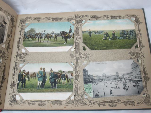 Null Album de cartes postales anciennes et semi-modernes avant-guerre et entre g&hellip;