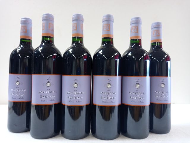 Null 6 bottles of Listrac Médoc. 2014. Château Matibon de Baudan. Harvesting own&hellip;