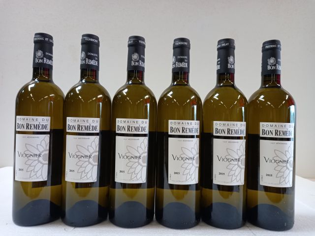 Null 6 bottiglie di Viognier. Bianco. 2015. Domaine du Bon Reméole. Mettere la t&hellip;