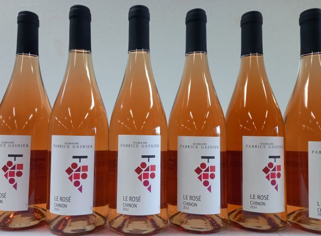 Null 6 bouteilles de Chinon rosé. 2014. Domaine Fabrice Gasnier. Propriétaire ré&hellip;
