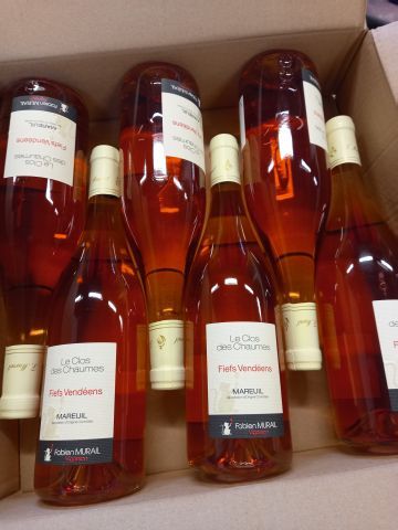 Null 6 bouteilles de Le Clos des Chaumes. 2017. Les fiefs vendéens Mareuil. Les &hellip;