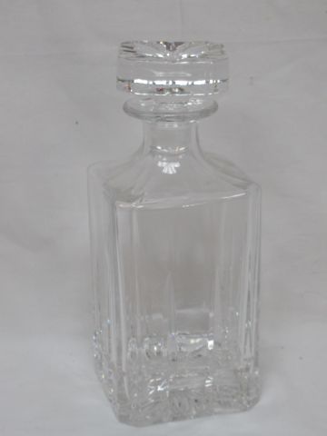 Null Whisky-Karaffe aus Kristall. Höhe: 21 cm