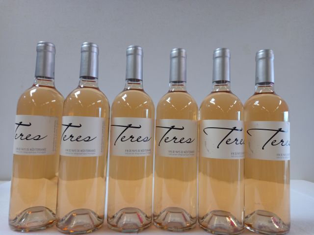 Null 6瓶Rosé Tères。S/M。Domaine Savatier.IGP。地中海的葡萄酒