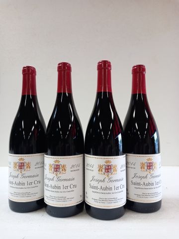 Null 4 Flaschen Saint Aubin 1er Cru. 2014. Großer Wein aus Burgund. Joseph Germa&hellip;